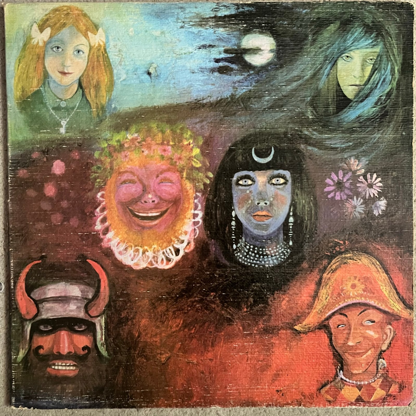 King Crimson - In the Wake of Poseidon LP (UK 1970), LP, Rock, Gebruikt, Originele persing