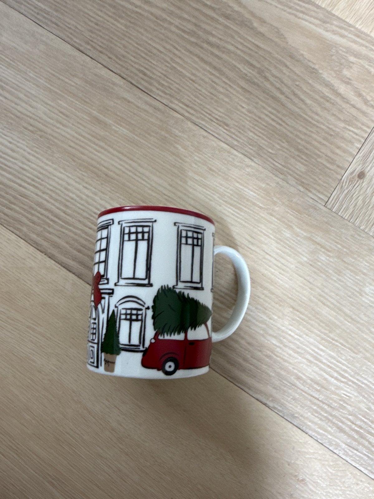 Kerst mok, Ophalen, Nieuw