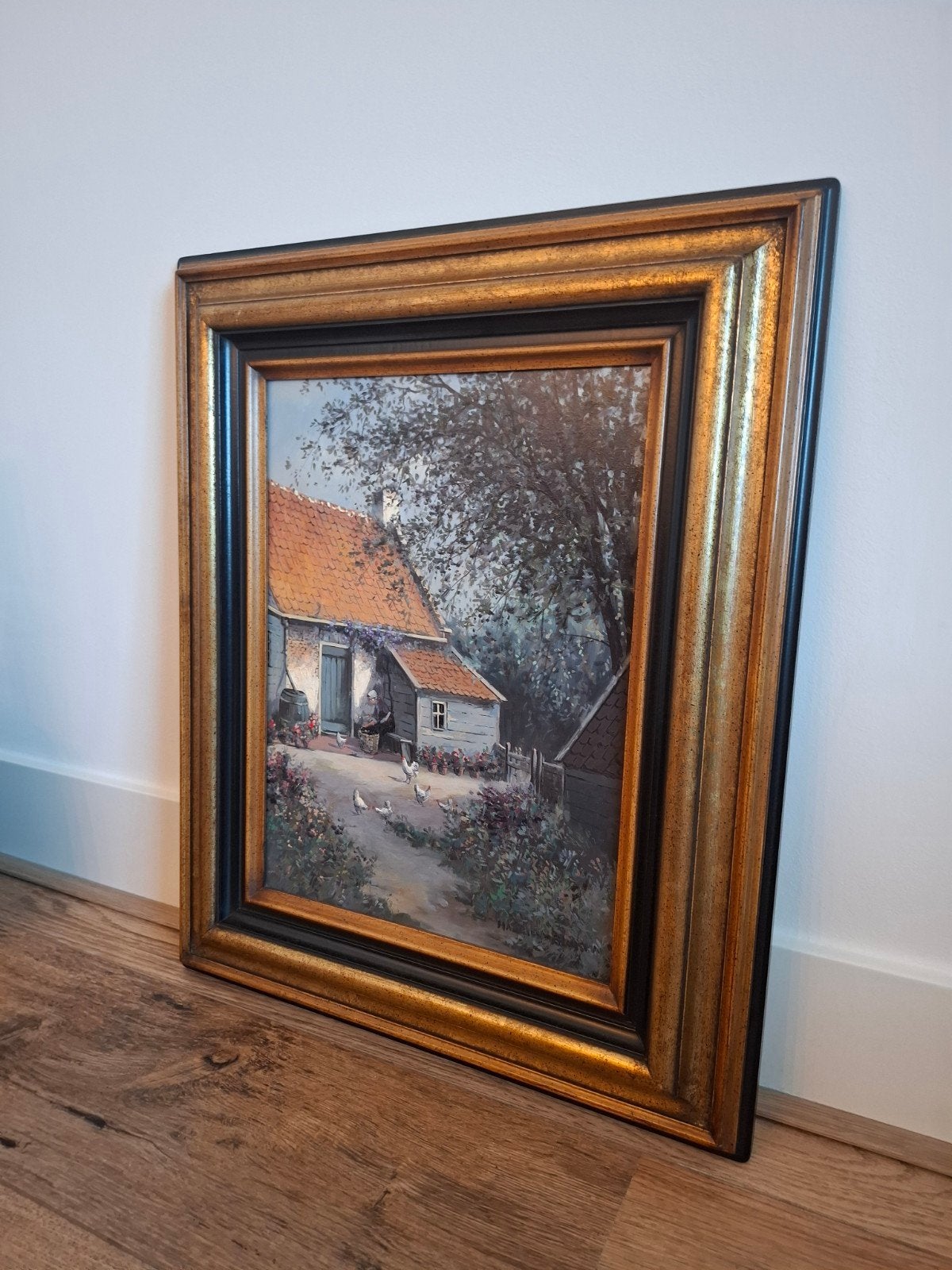 schilderij Maarten huisman, Antiek en Kunst, Ophalen