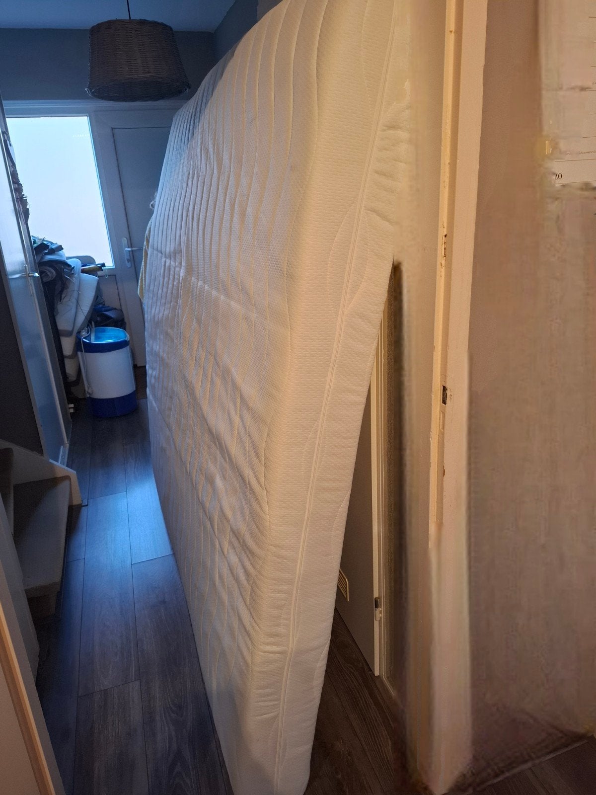 Dik matras, Ophalen, Eenpersoons, 190 cm of minder