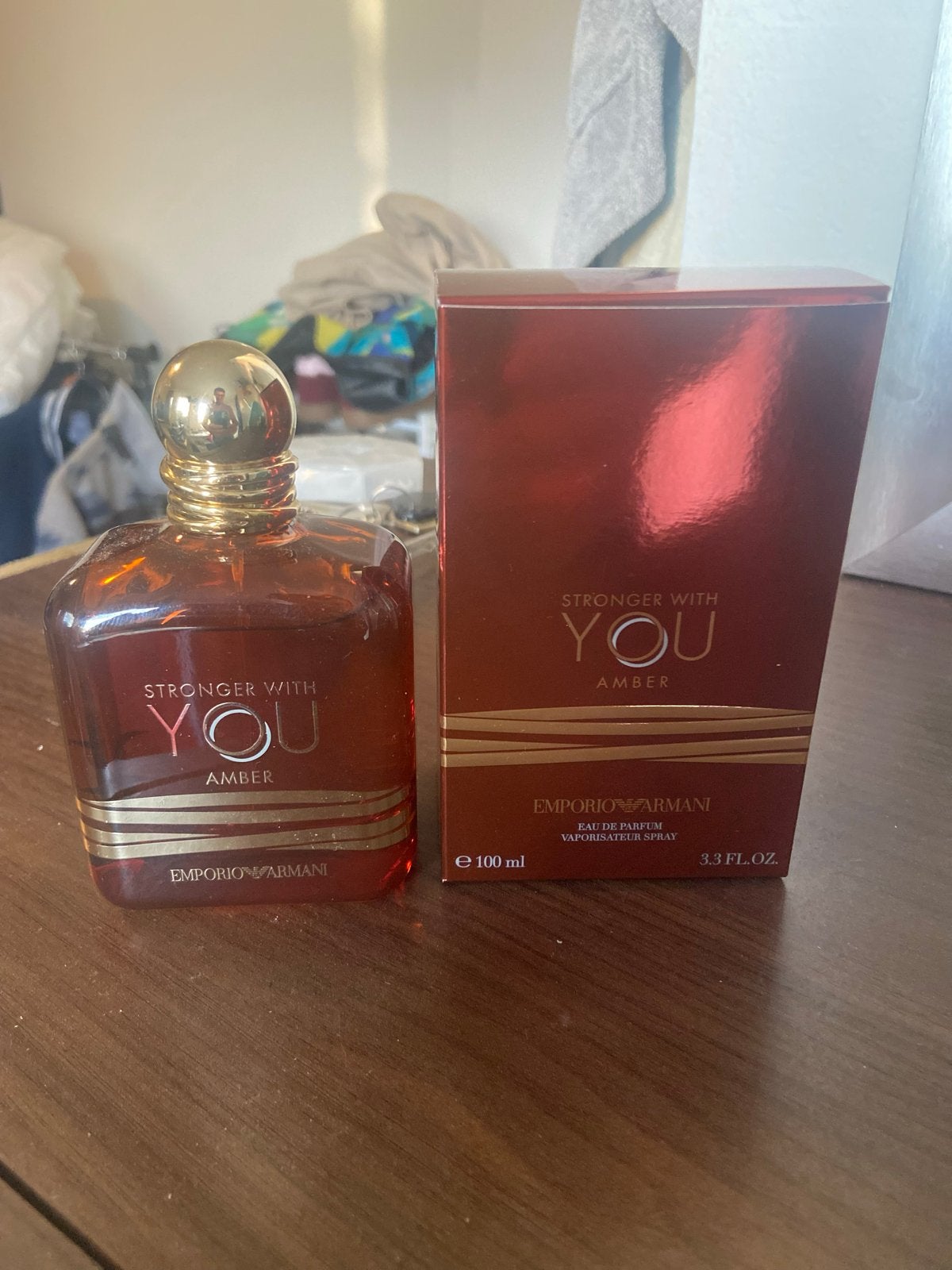 Emporio Armani Stronger With You Amber Eau de Parfum, Ophalen, Nieuw