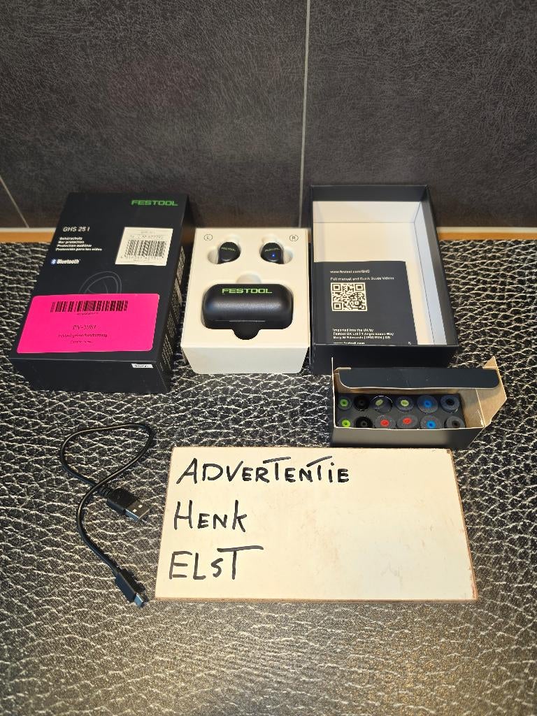 Festool GHS 25 I gehoorbescherming Bluetooth NIEUW, Ophalen of Verzenden, Bluetooth, Nieuw
