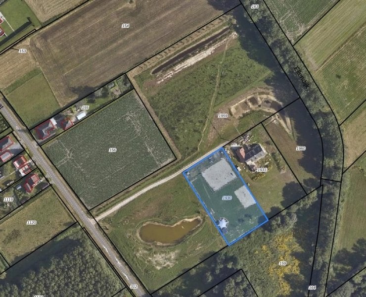 Bouwkavel 3170m2, Heikant, 1500 m² of meer