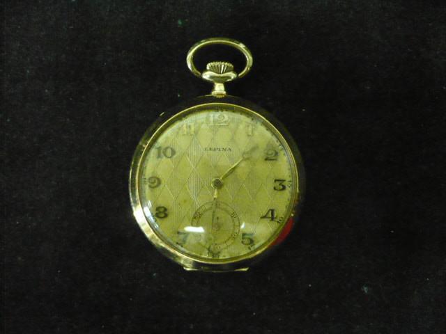 14 karaat gouden heren zakhorloge in zeer mooi staat kijken!, Sieraden, Tassen en Uiterlijk, Horloges | Heren, Overige merken