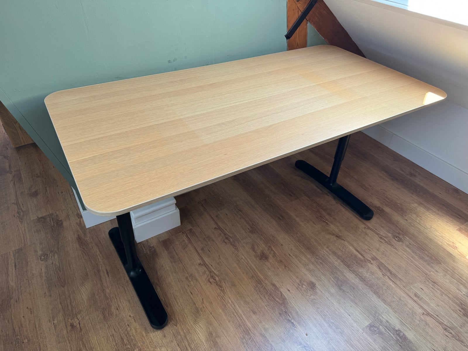 IKEA Bureau 180x60 cm, Ophalen, Gebruikt, 180 cm, IKEA