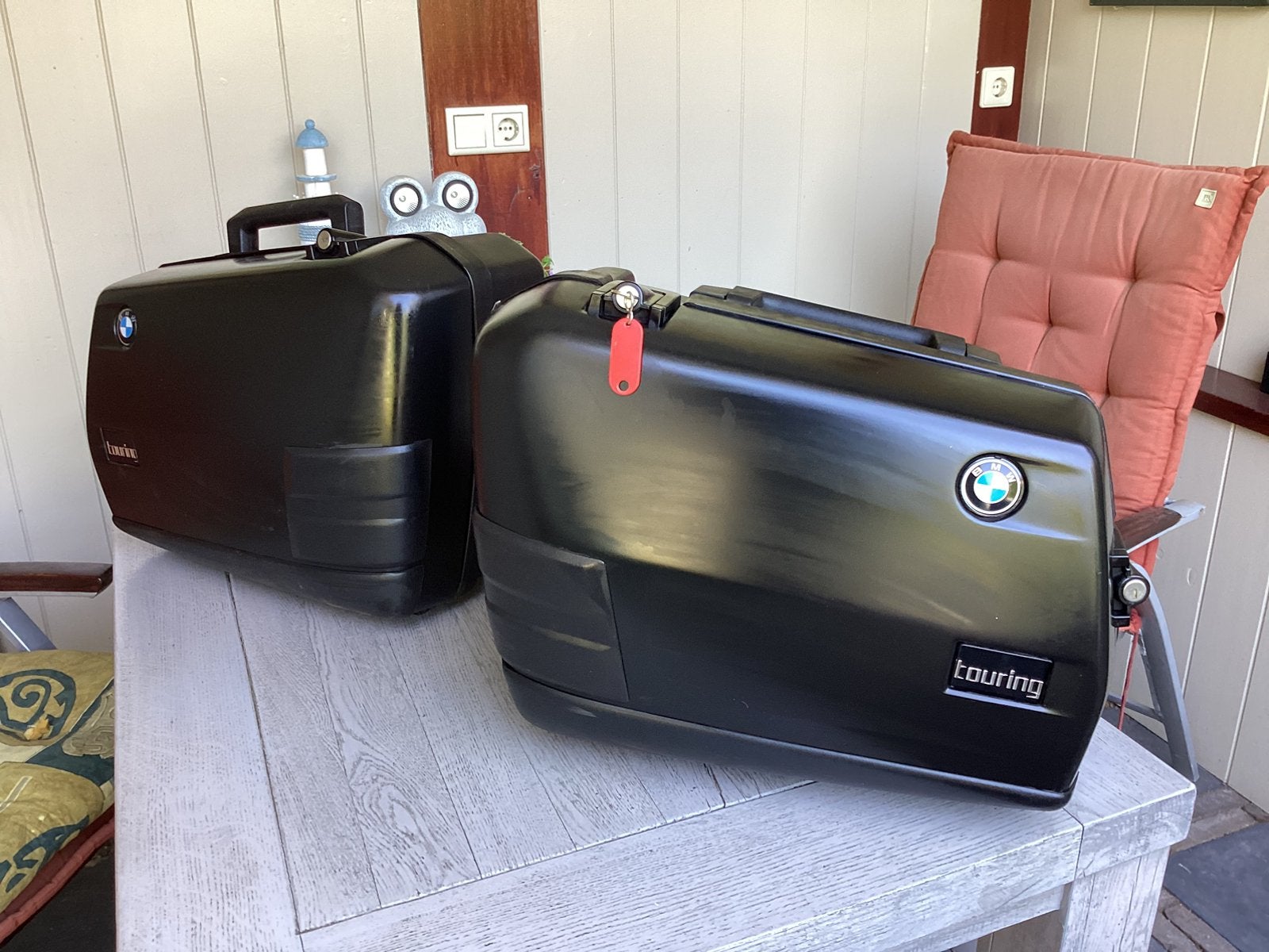 Motor koffer set K en R serie bmw, Motoren, Ophalen of Verzenden, Zo goed als nieuw