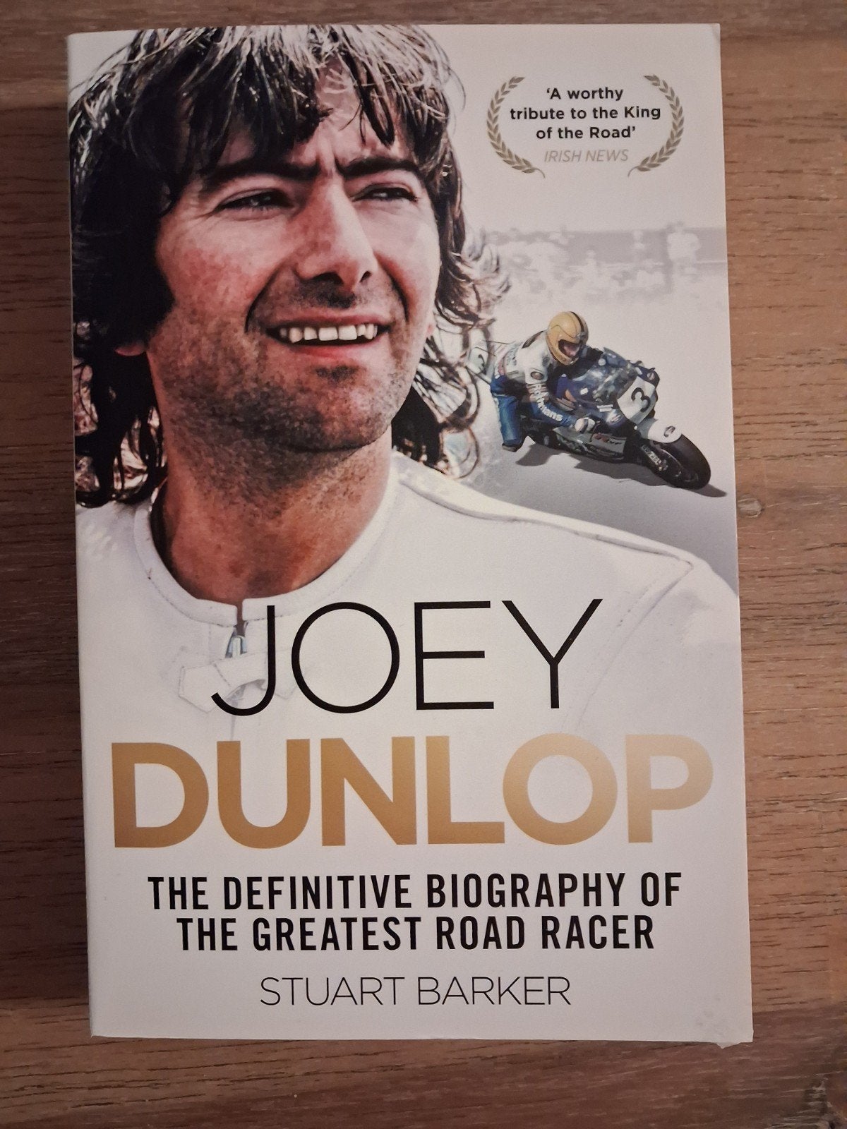 biografie Joey Dunlop, Verzenden, Zo goed als nieuw, Stuart Barker, Sport