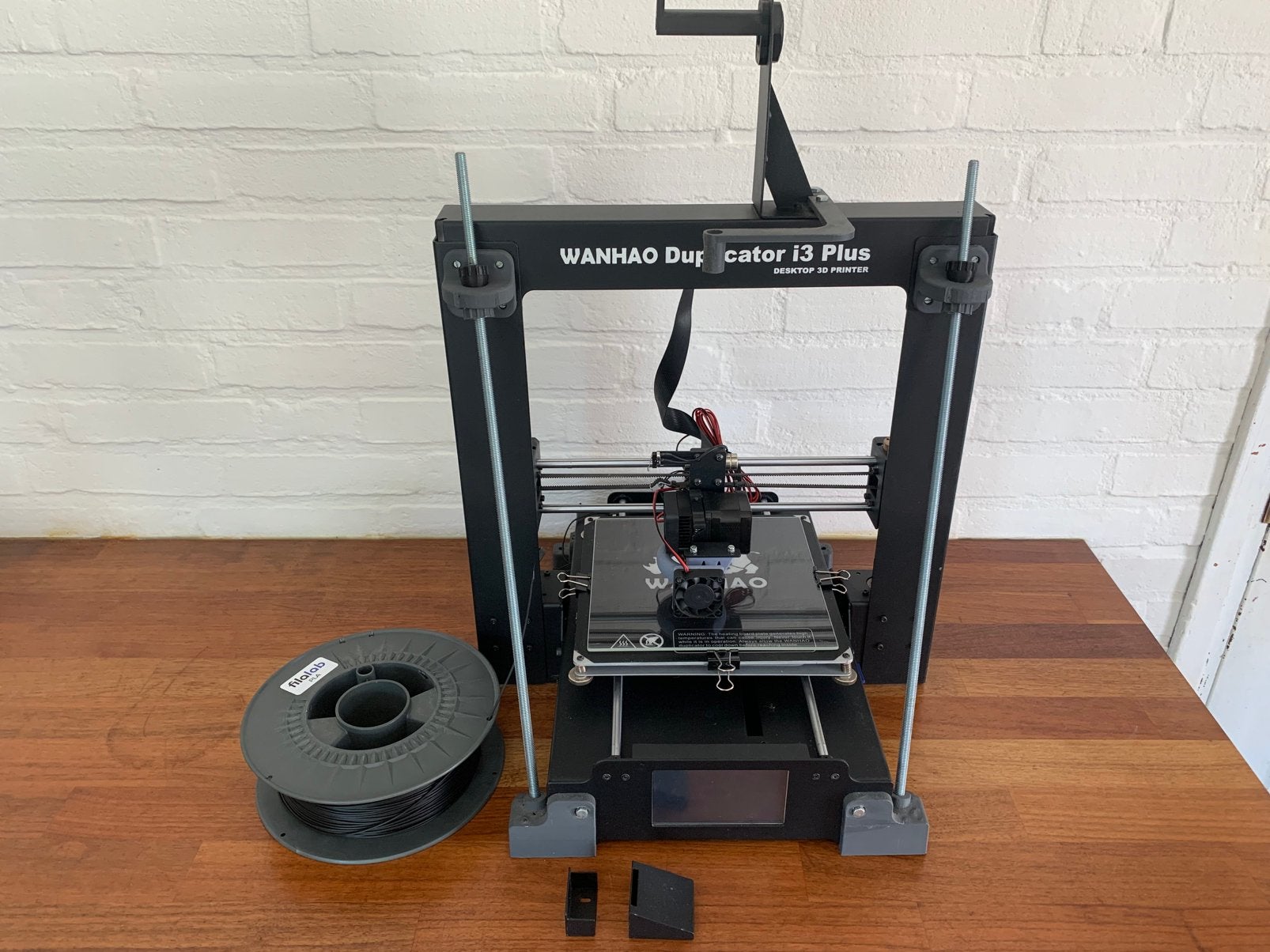 Wanhao Duplicator i3 Plus 3D-printer + PLA, Ophalen of Verzenden, Zo goed als nieuw, Filament