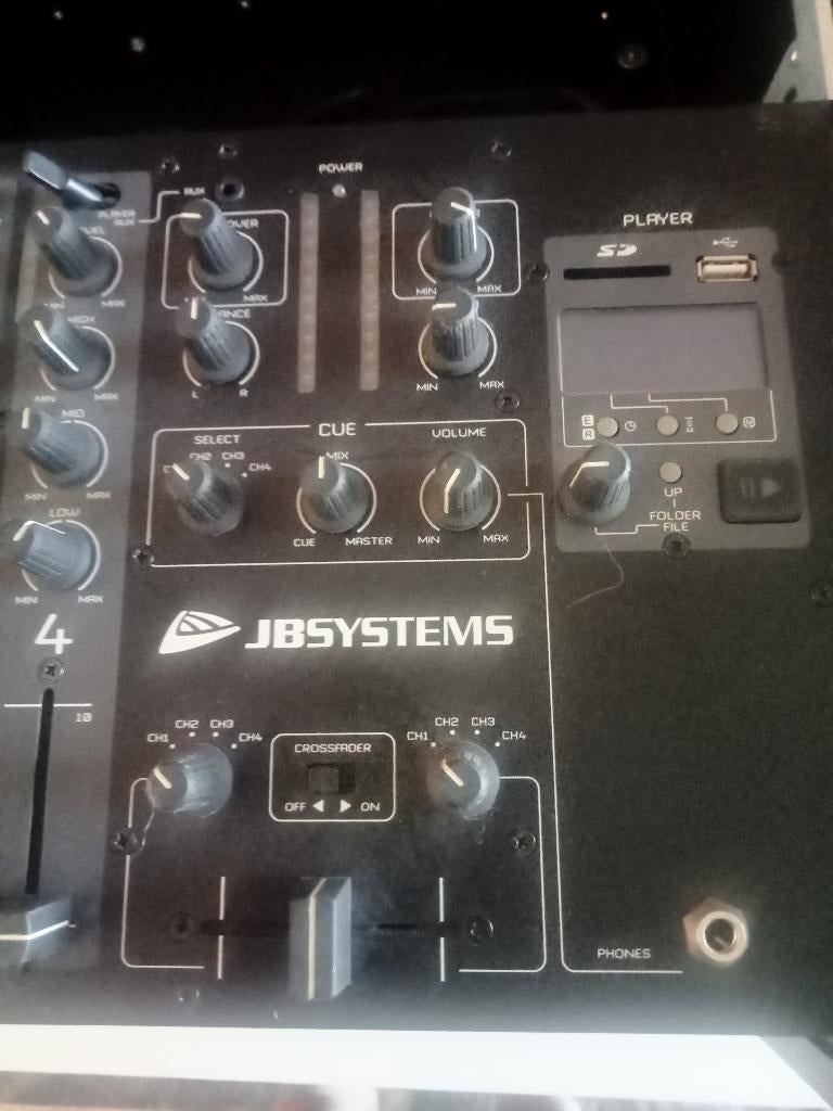 mooie mengtafel jb systems, Muziek en Instrumenten, Mengpanelen, Zo goed als nieuw, 5 tot 10 kanalen, Microfooningang, Ophalen of Verzenden