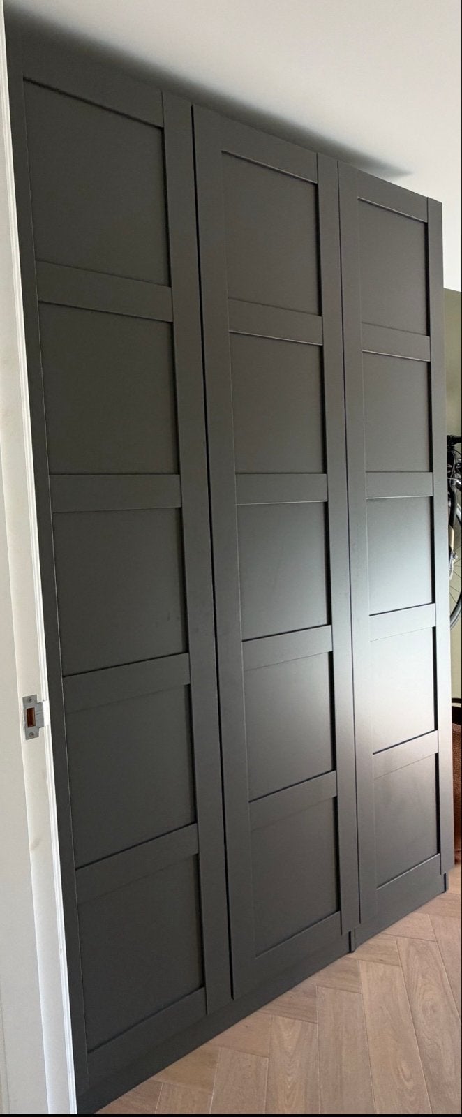 IKEA Kledingkast 150x236x60cm met schoenenrek en planken, Ophalen, Met plank(en), 100 tot 150 cm, 200 cm of meer