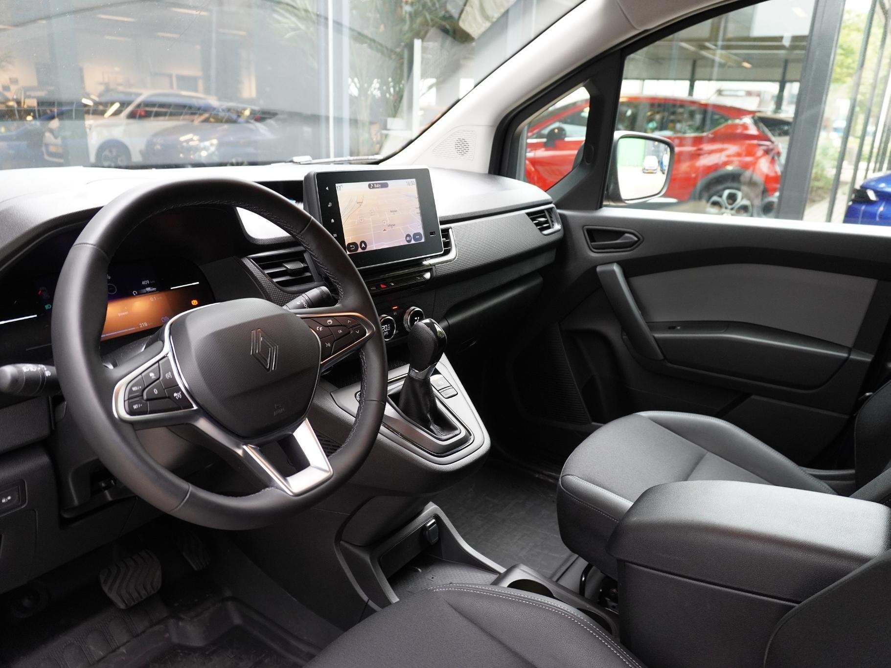 Renault Kangoo E-Tech Extra L2 44 kWh / DEMO / BETIMMERING /, Stof, Renault, Origineel Nederlands, 2 stoelen