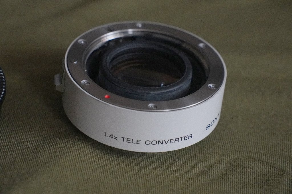 Sony SAL14TC 1.4x converter A-mount, Ophalen of Verzenden, Gebruikt, Toebehoren