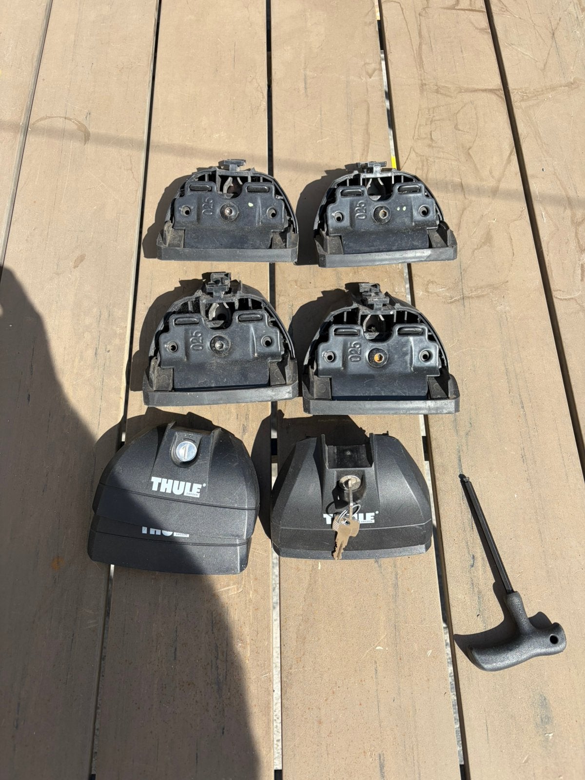Thule kit set voor ford focus wagon, Ophalen of Verzenden, Zo goed als nieuw