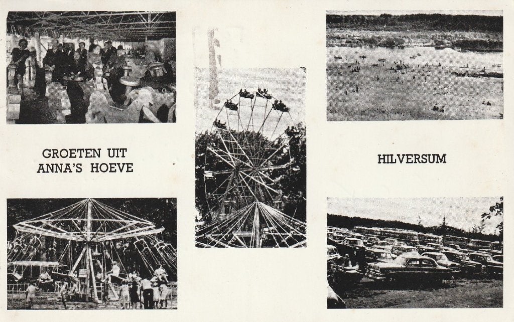 Hilversum   Anna,s Hoeve Speeltuin, Ophalen of Verzenden, 1940 tot 1960, Gelopen, Noord-Holland