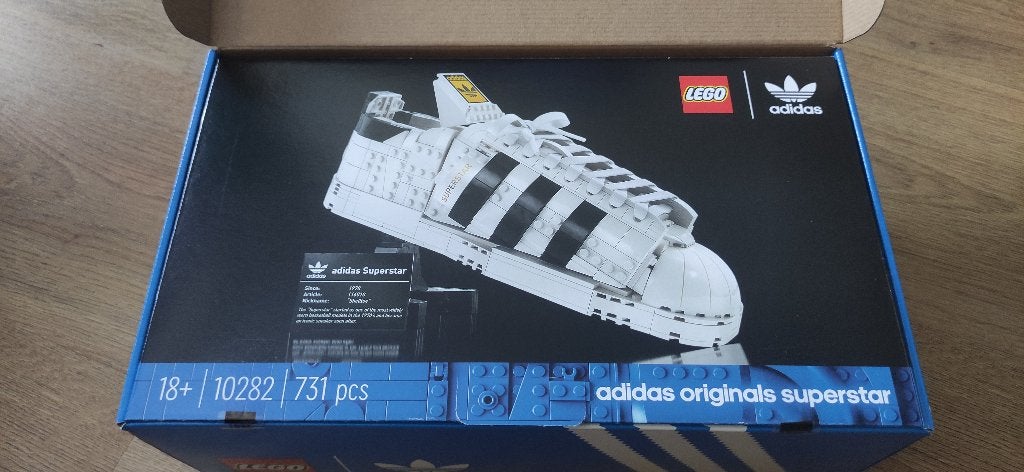LEGO 10282 - Adidas Originals Superstar Sneaker, Kinderen en Baby's, Speelgoed | Duplo en Lego, Lego, Nieuw, Ophalen of Verzenden