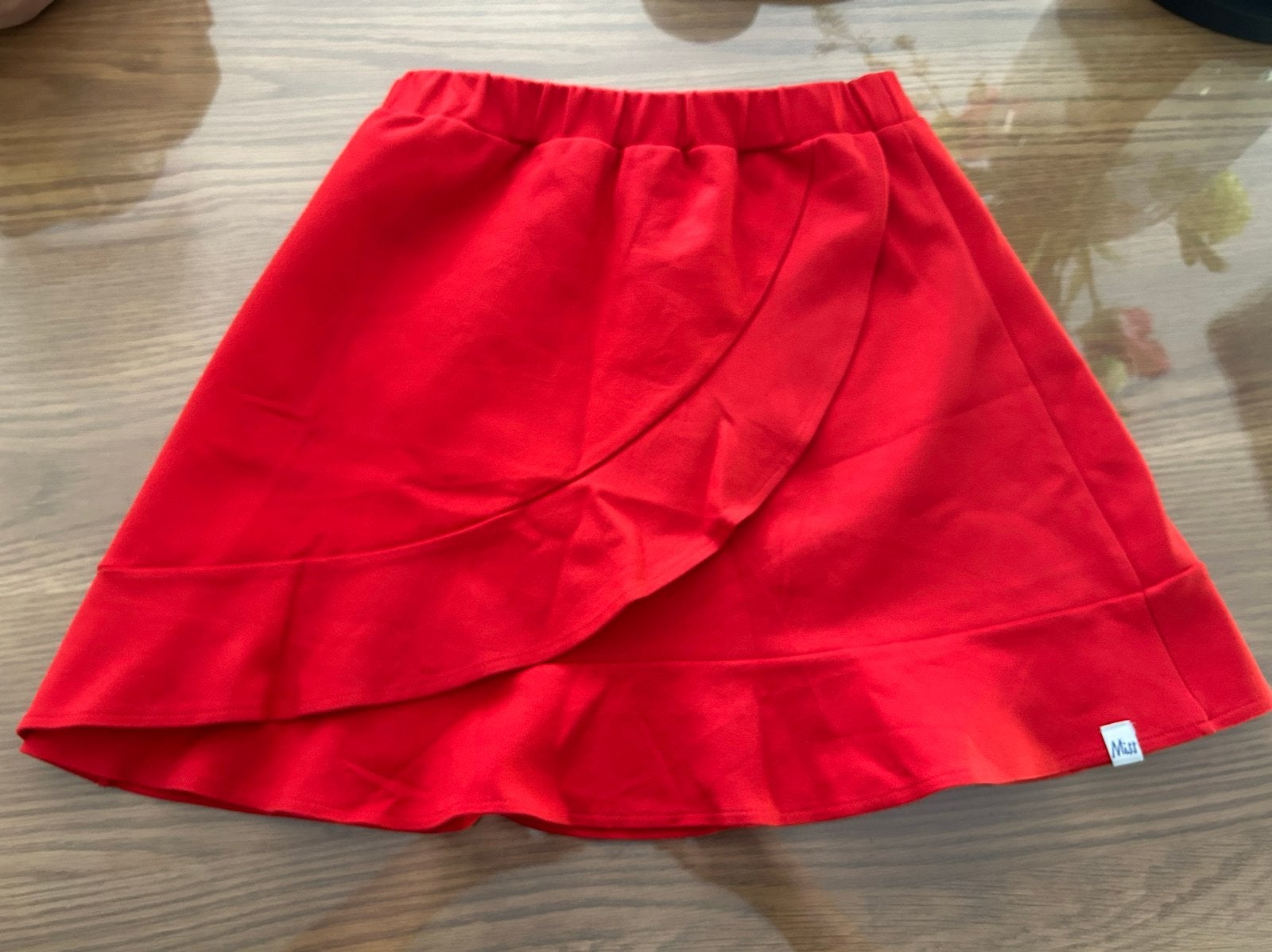 Rood rokje maat 16/176, Maat 46/48 (XL) of groter, Ophalen of Verzenden, Gedragen, Boven de knie