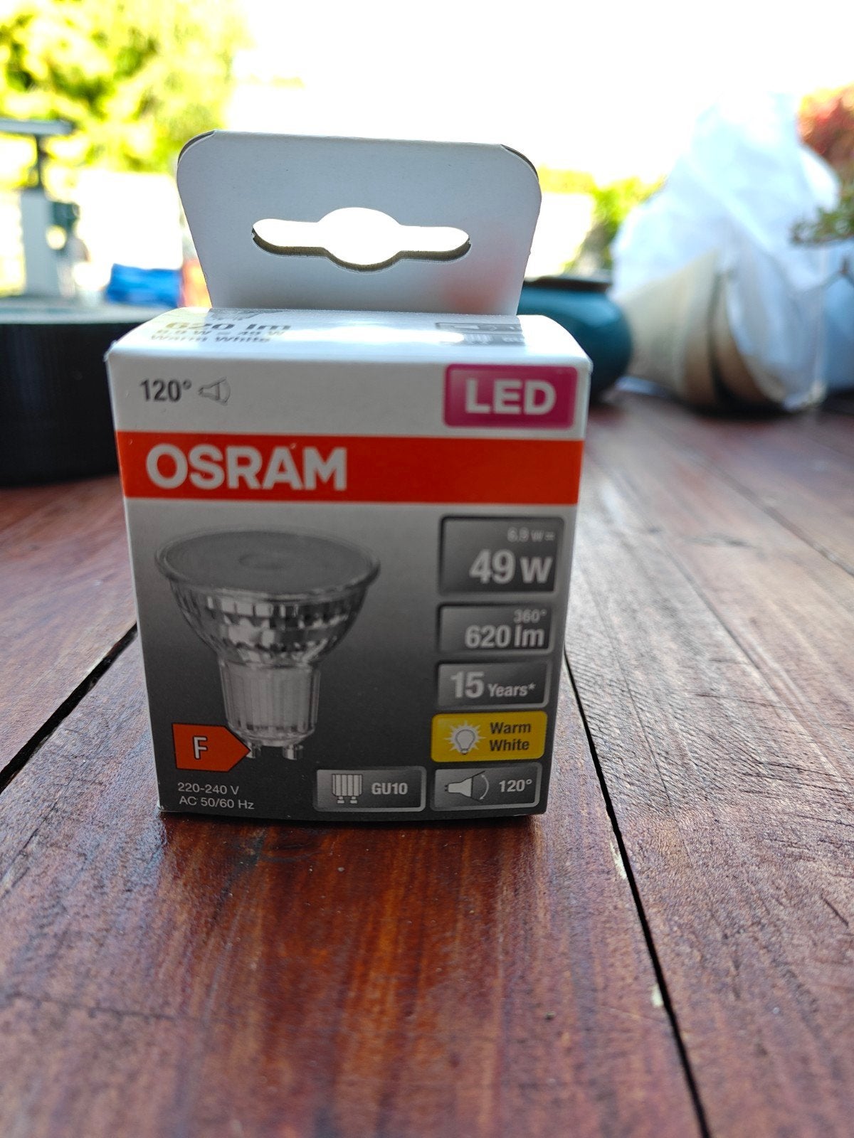 18x Osram LED GU10 Warm Wit(2700K) 6.9W (49W equivalent) Nie, 30 tot 60 watt, Led-lamp, Osram, GU10
