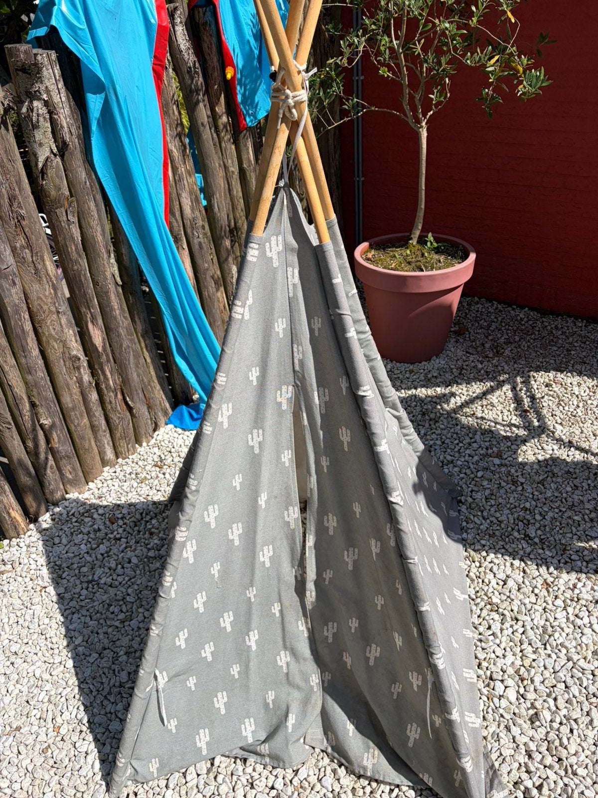 Gratis speel tentje, Ophalen, Gebruikt