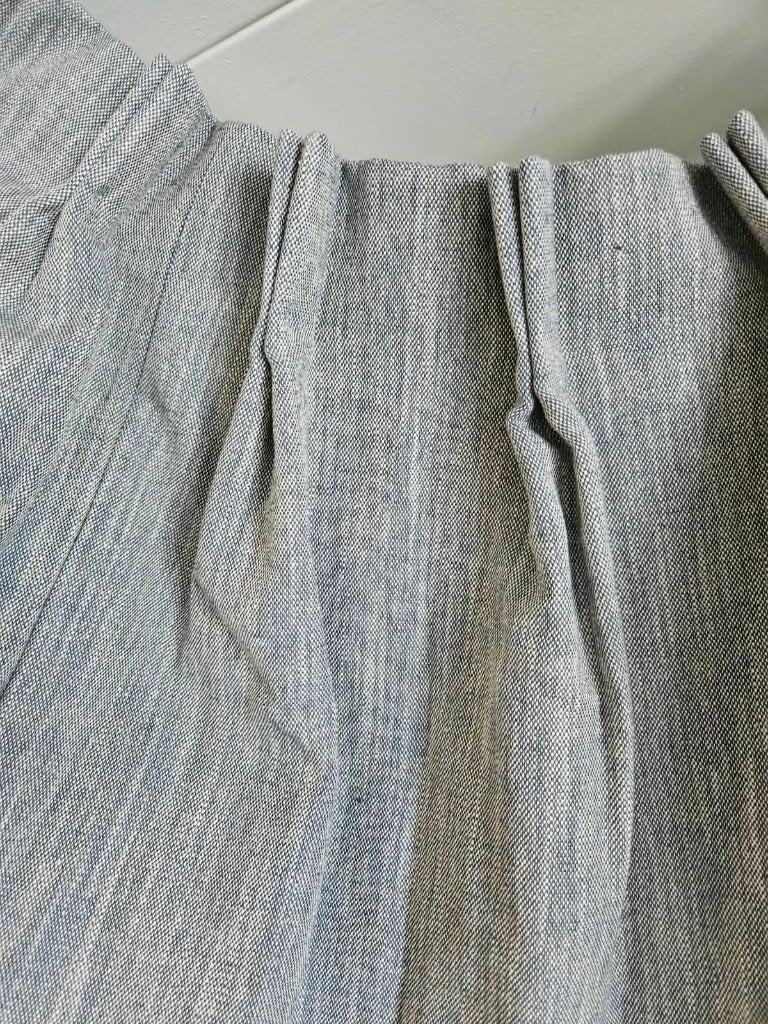 Gordijnen (3 stuks), Ophalen, Blauw, In te korten, Zo goed als nieuw