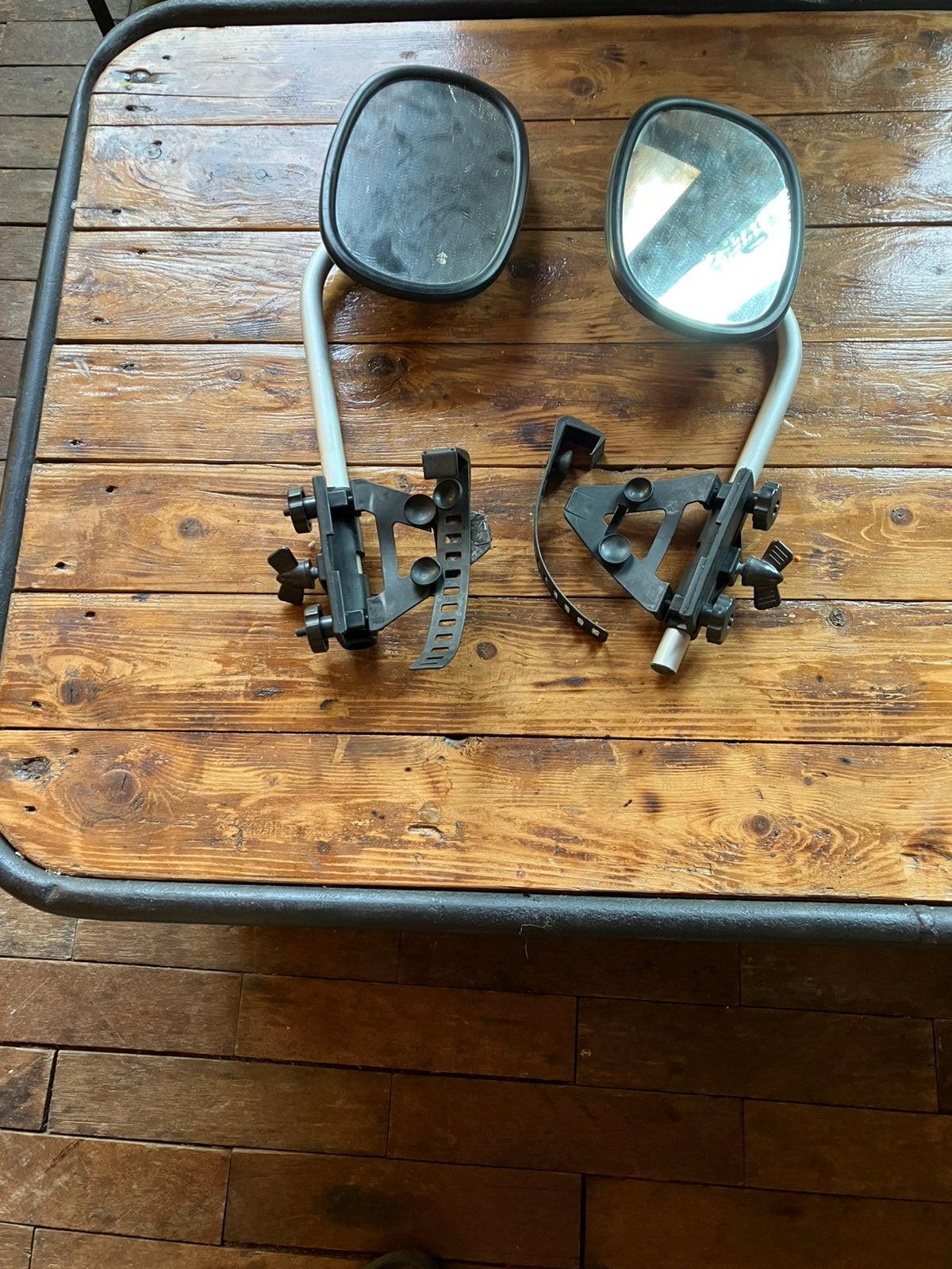 Caravanspiegels, Caravans en Kamperen, Caravan accessoires, Ophalen of Verzenden, Gebruikt