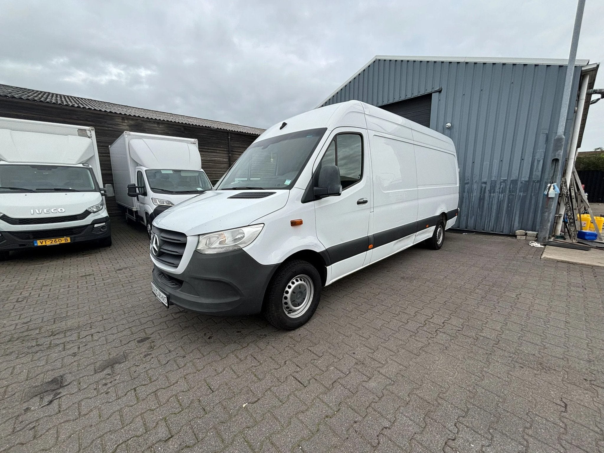 Mercedes-Benz Sprinter 314 CDI L3 H2 Airco Cruisecontrol Cam, Wit, Mercedes-Benz, Bedrijf, 2143 cc