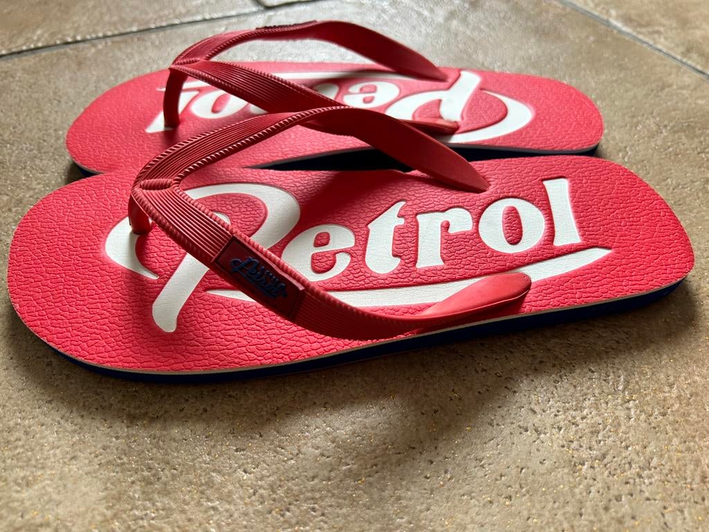 Petrol teenslippers maat 10.5, Ophalen of Verzenden, Zo goed als nieuw