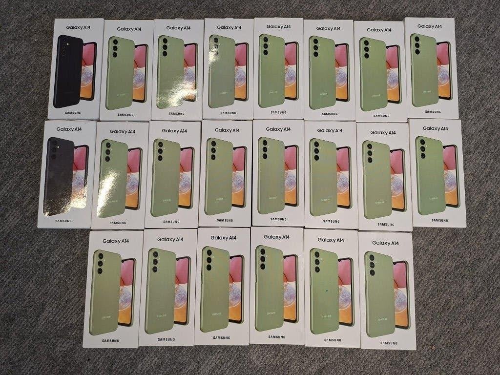 Samsung Galaxy A14 telefoons per stuk of geheel, Telecommunicatie, Mobiele telefoons | Samsung, Ophalen, Overige kleuren, Touchscreen