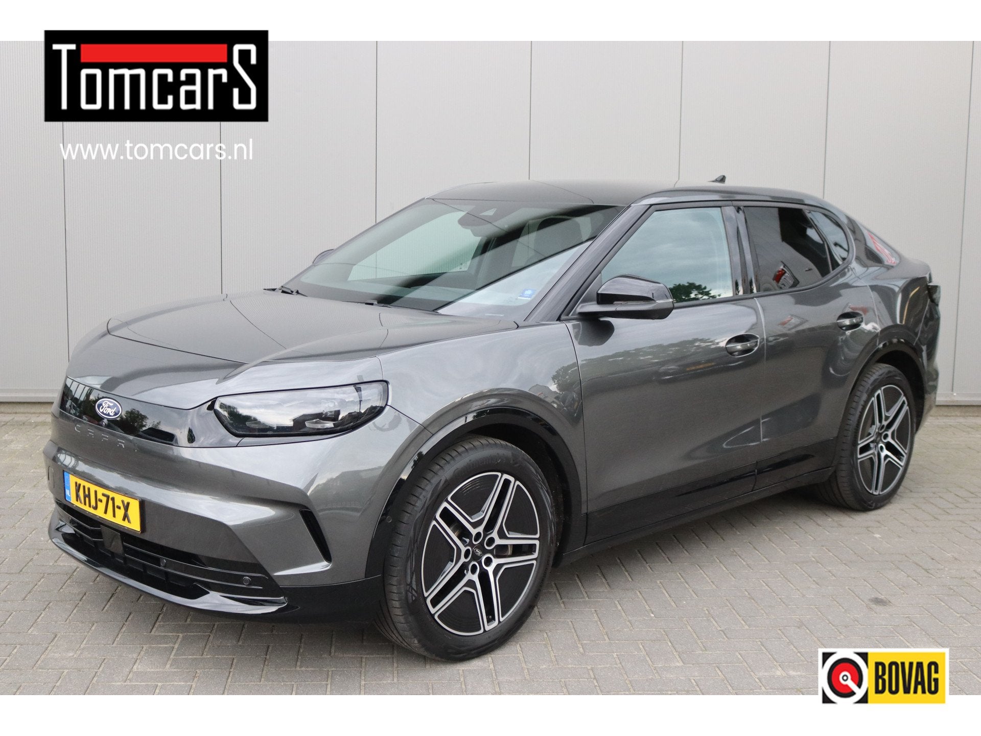 Ford Capri Premium Extended Range 340PK AWD 79 kWh Pano-dak/, Auto's, Dealer onderhouden, Gebruikt, Parkeerassistent, Leder en Stof