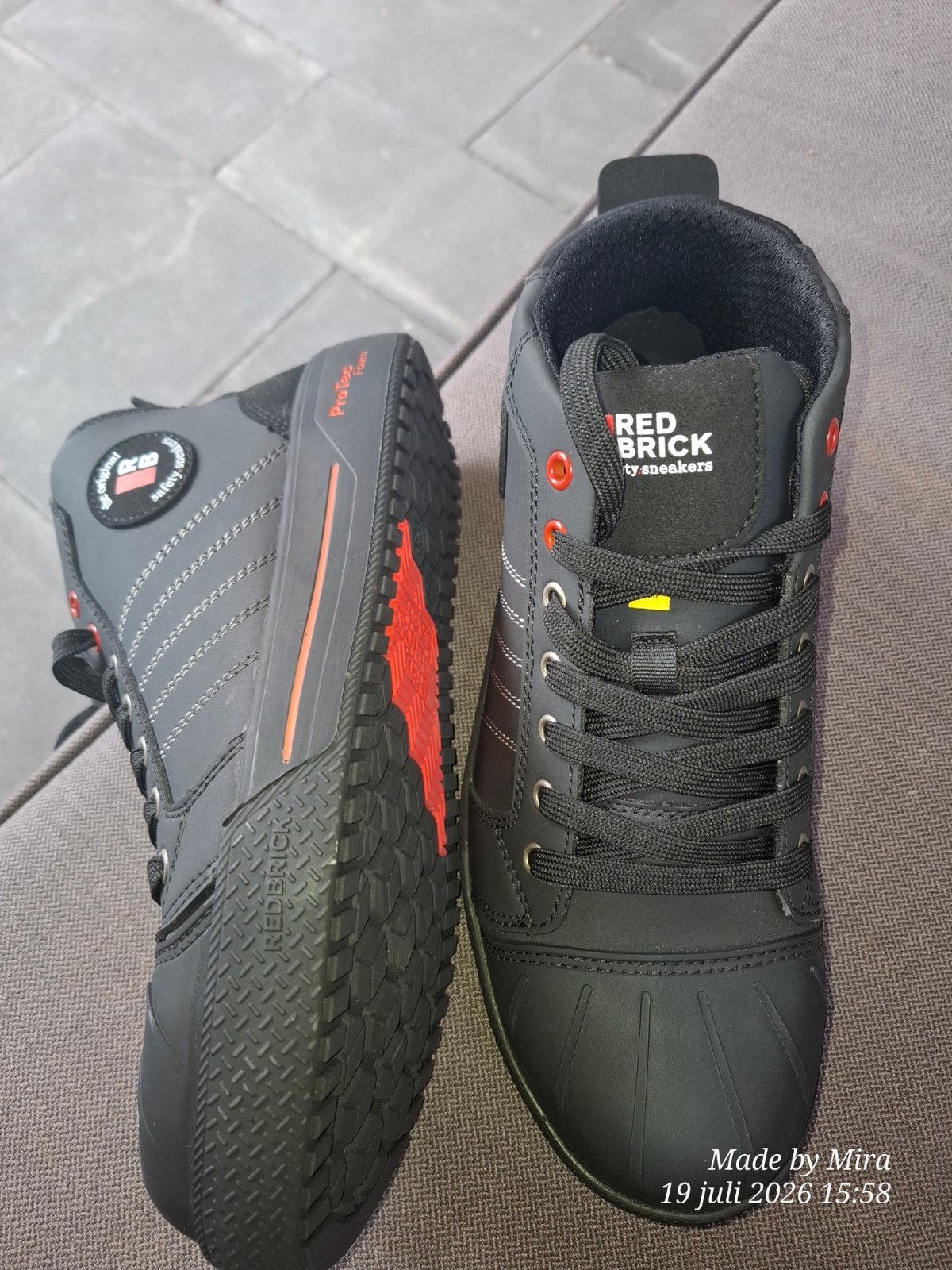 Red Brick Safety Sneakers Maat 42 - Zo goed als nieuw, Ophalen of Verzenden, Zo goed als nieuw