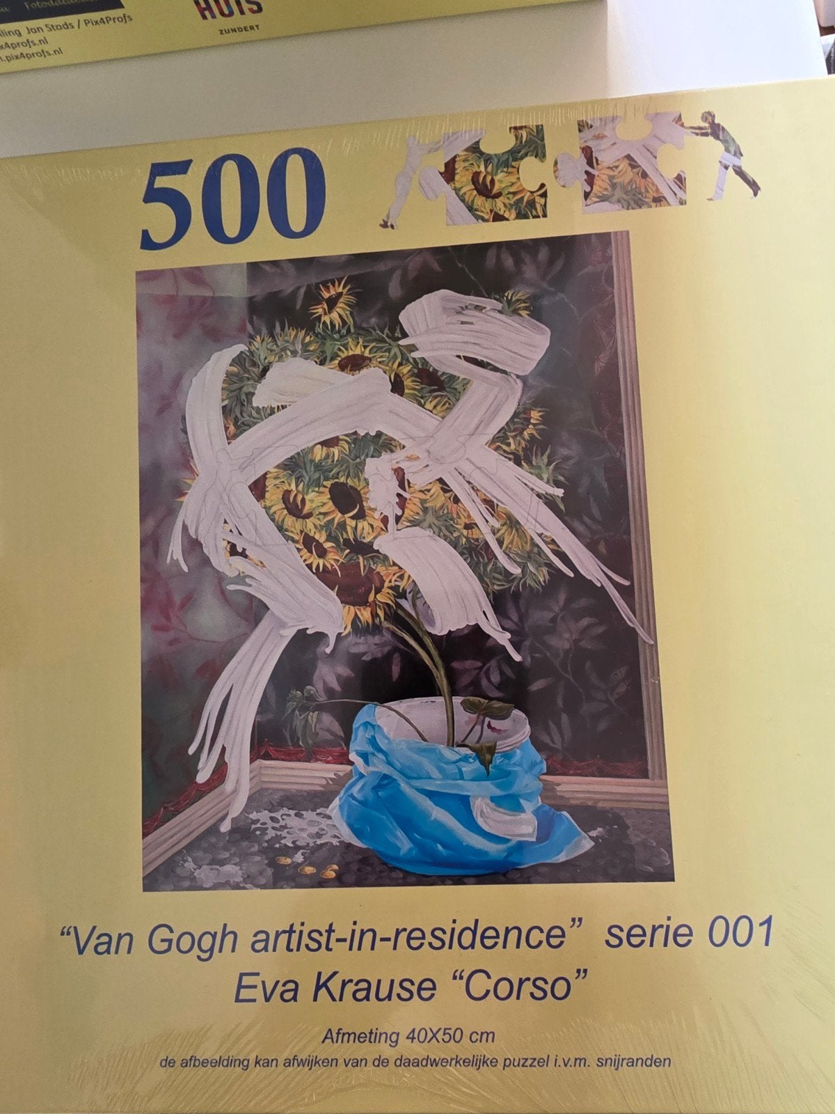 van gogh, artist in residence., Ophalen of Verzenden, 500 t/m 1500 stukjes, Nieuw