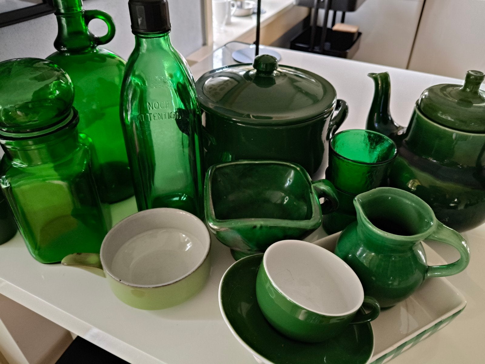 Groene set spullen heel goed!!!, Ophalen