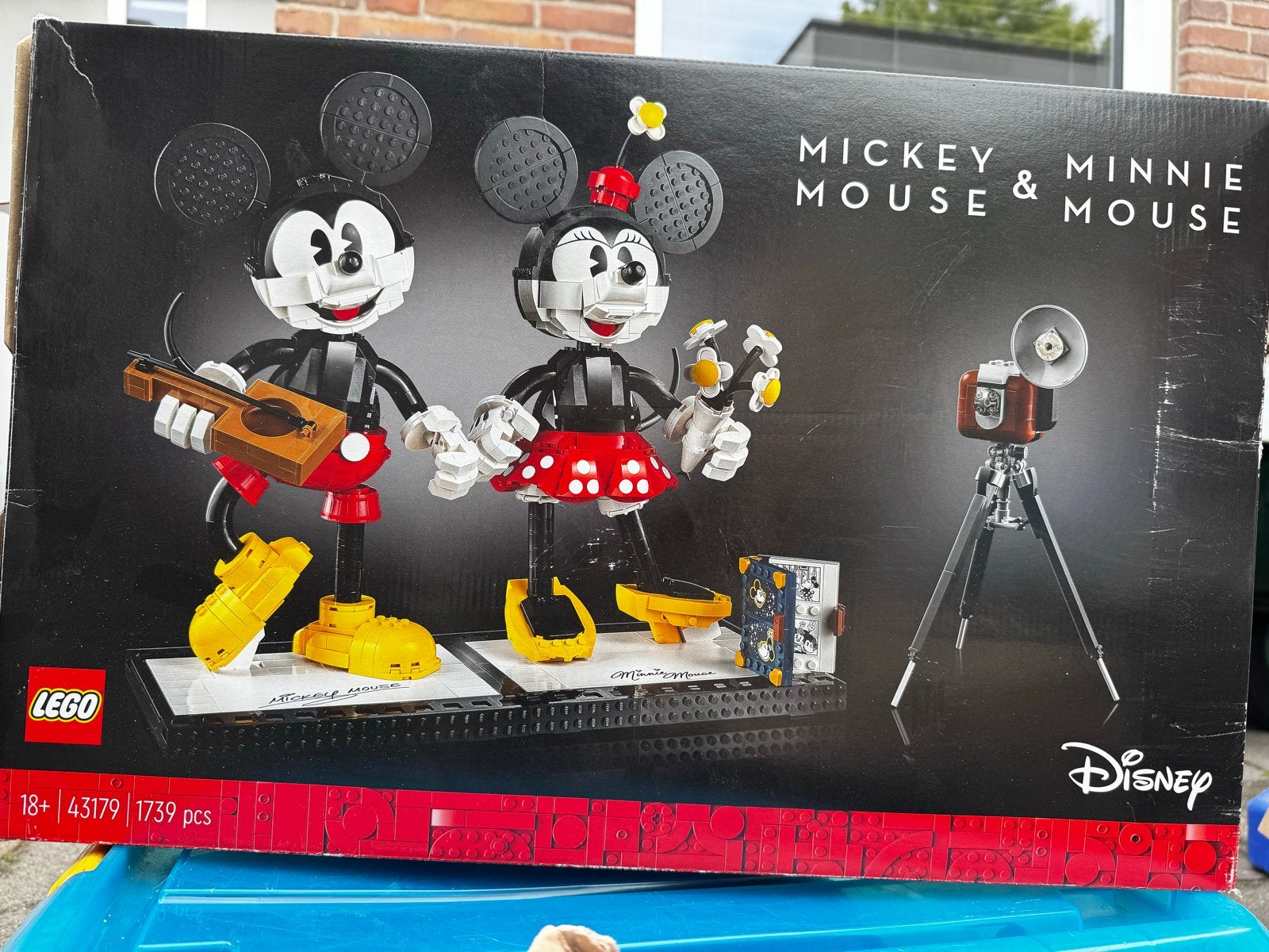 LEGO Disney Mickey Mouse & Minnie Mouse 43179, Ophalen, Inclusief instructies, Gebruikt, Lego