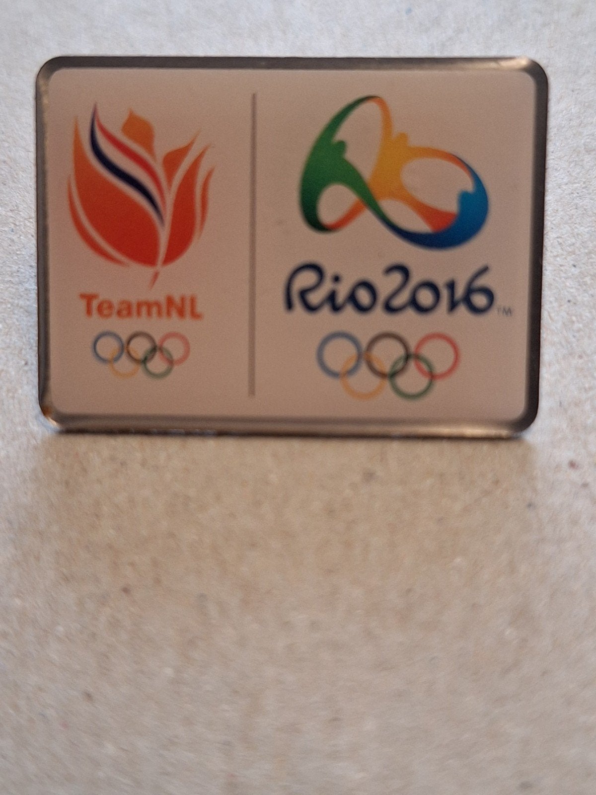 TeamNL Rio 2016 Olympische Spelen Pin, Ophalen of Verzenden, Zo goed als nieuw