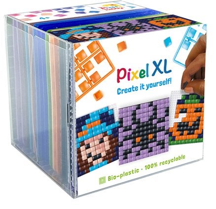 Pixelhobby Create it yourself XL kubusset 24223 Halloween, ., Nieuw, Ophalen of Verzenden, .