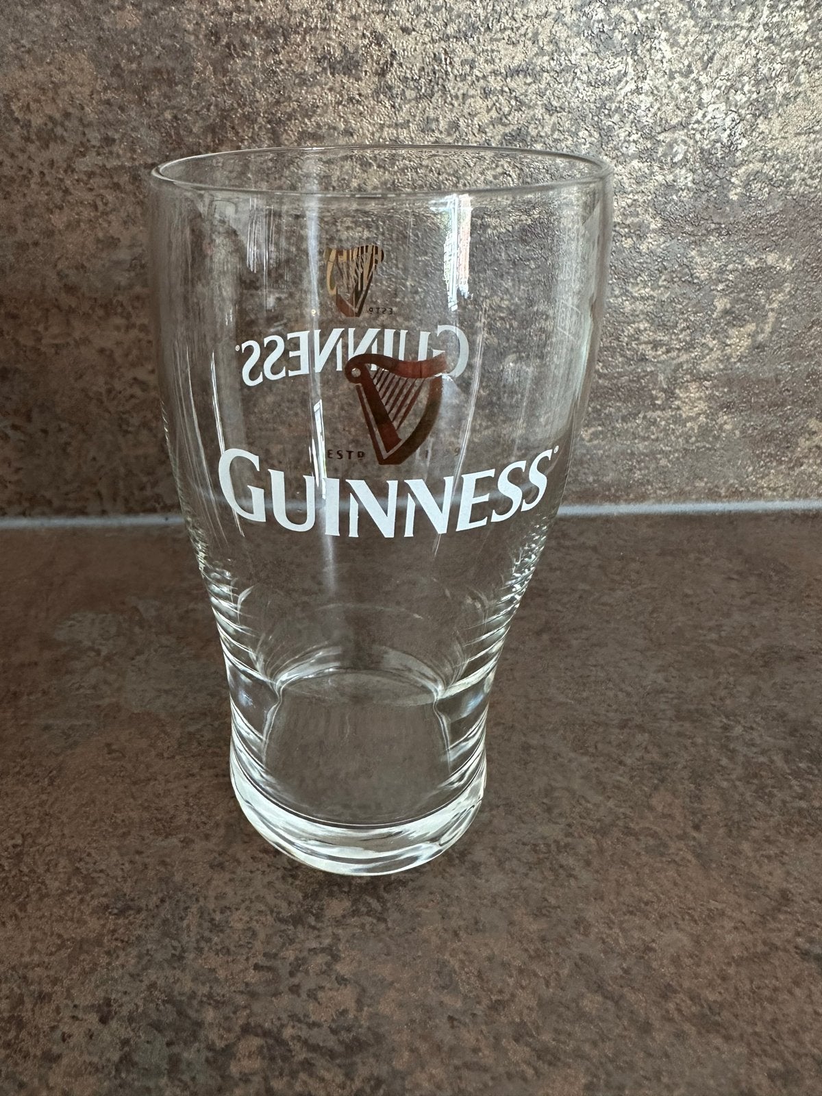 Guinness Bierglas - Zo goed als nieuw, Ophalen of Verzenden, Zo goed als nieuw