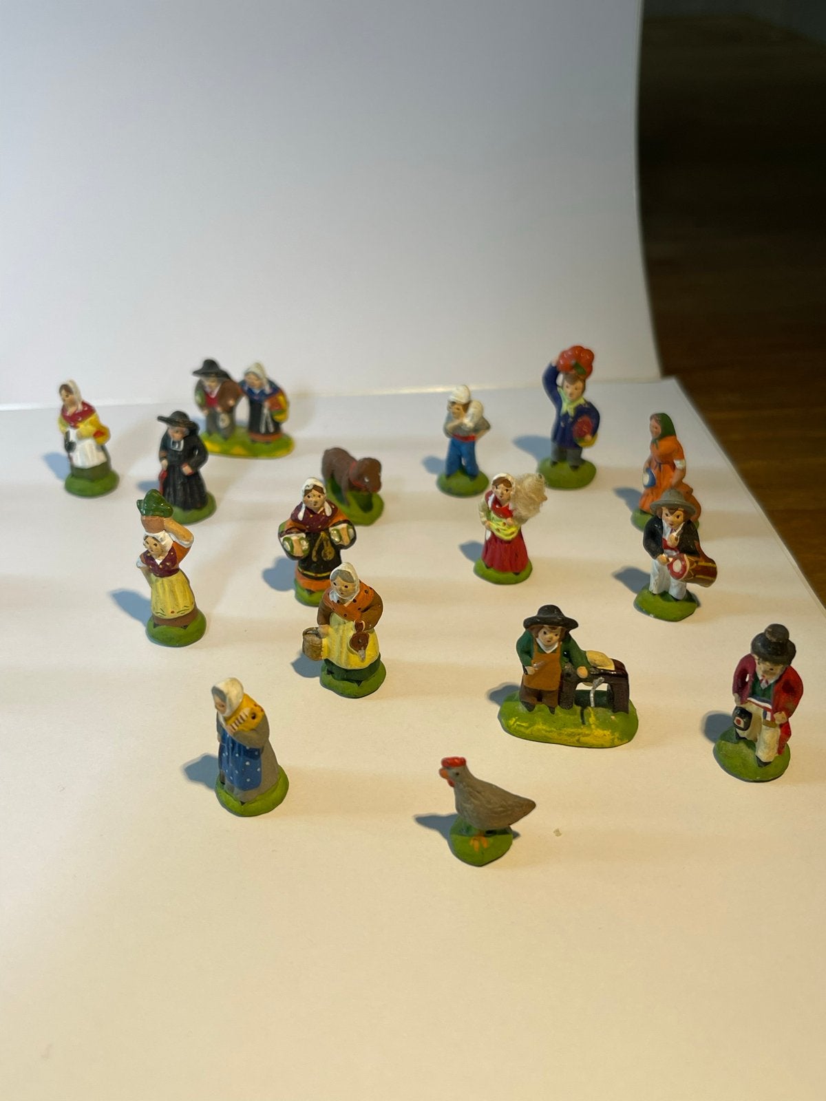 Marcel Carbonel Santons Miniatuur Terracotta Figuurtjes, Verzamelen, Ophalen of Verzenden, Gebruikt