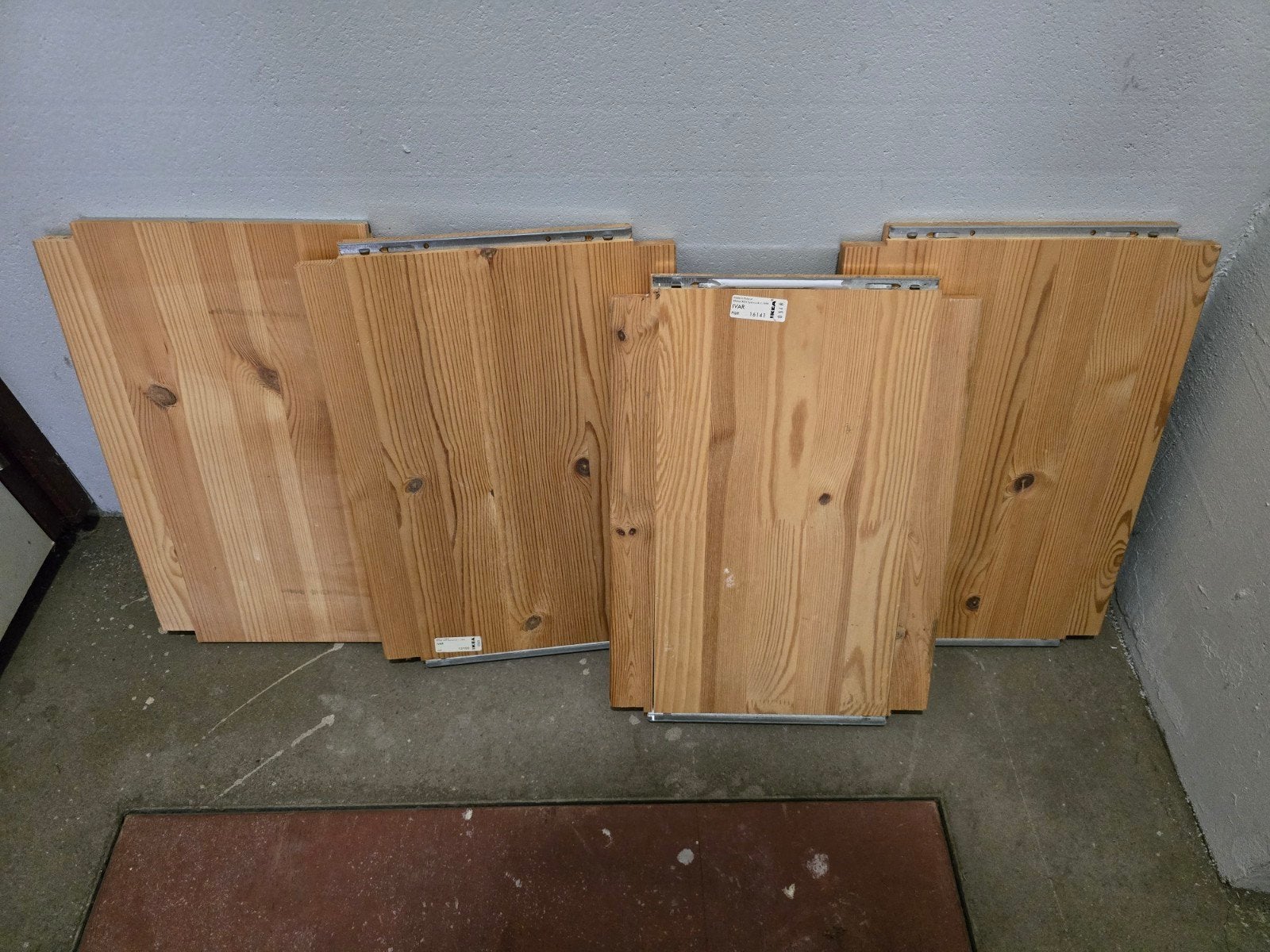 IKEA IVAR planken (16141) - Set van 4 - 50x30 diep, Ophalen, Gebruikt