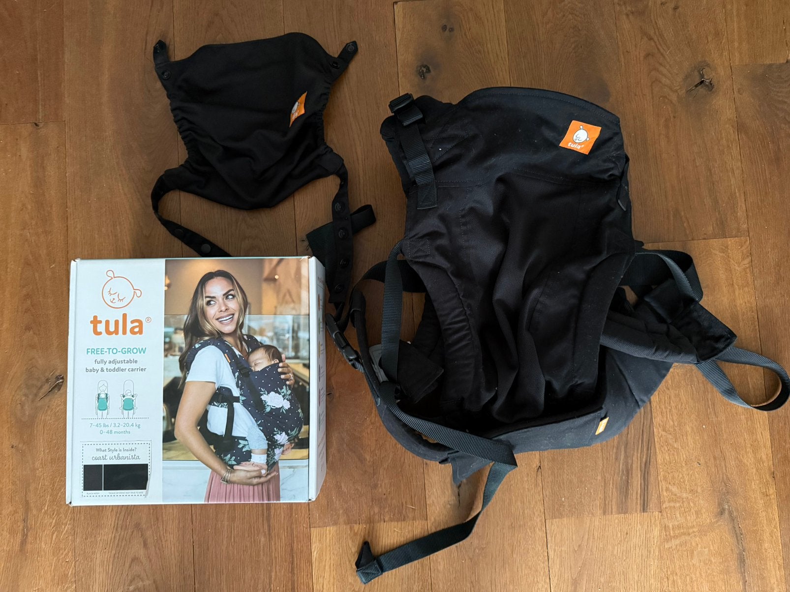 Tula free to grow draagzak, Overige merken, Buik of Rug, Ophalen of Verzenden, Zo goed als nieuw