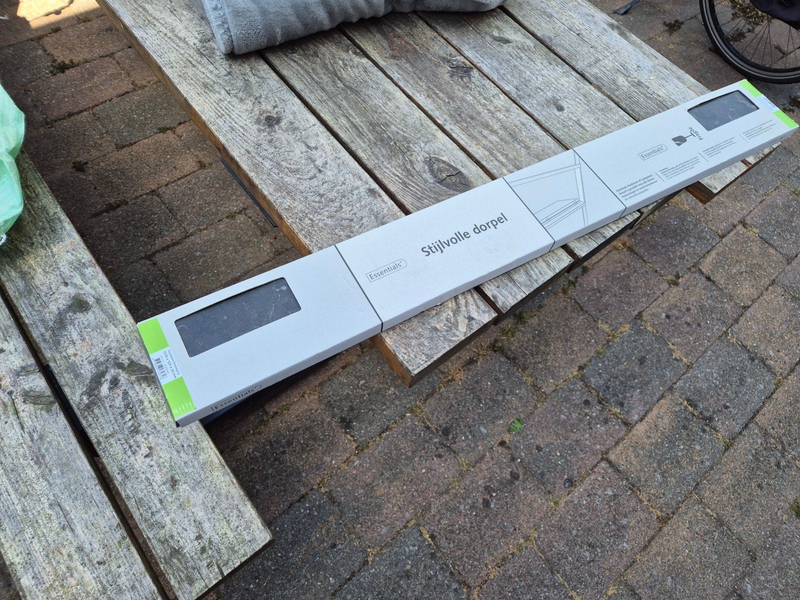 Hardstenen dorpel nieuw in doos, Ophalen, 60 cm of meer, Hardsteen, 60 cm of meer