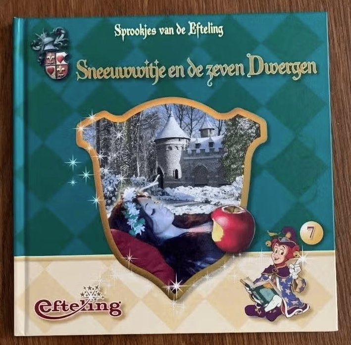 Sneeuwwitje en de zeven Dwergen; Sprookjes Efteling 7, Ophalen of Verzenden, Nieuw
