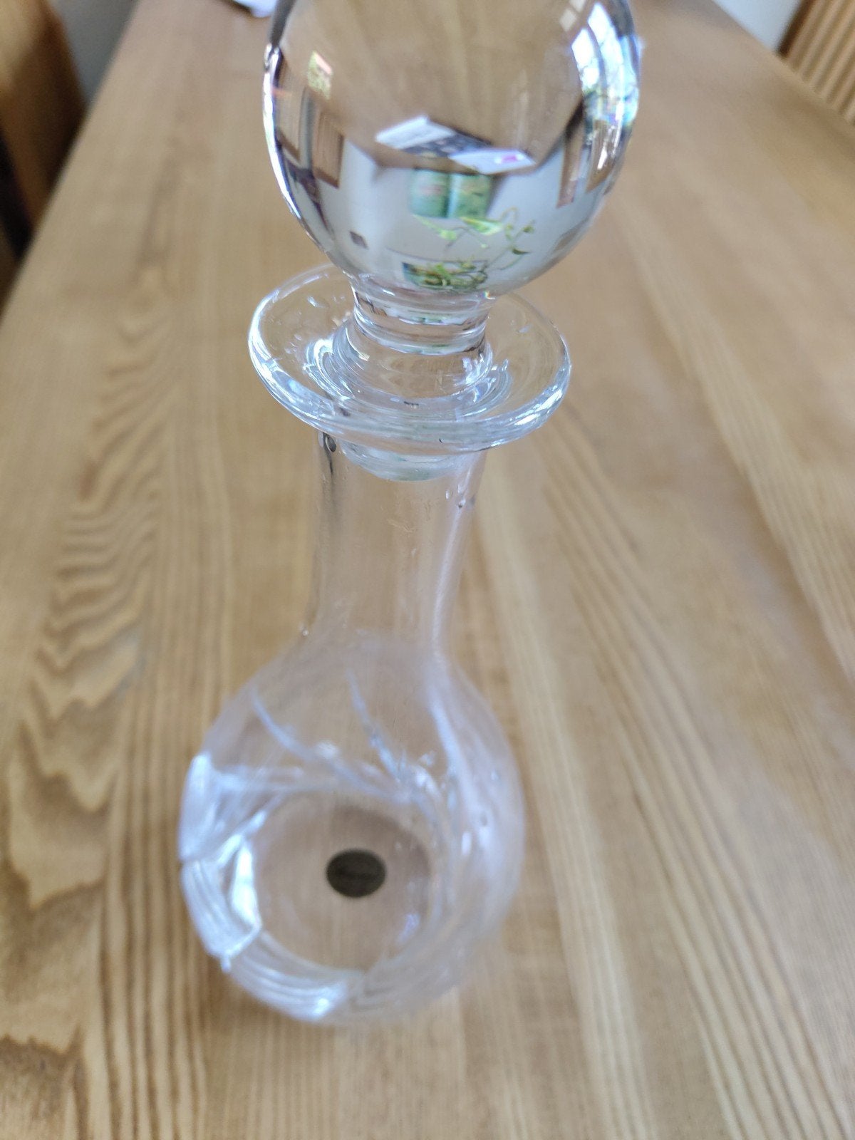 Toscane Loodkristal Karaf - Made in EEC, Antiek en Kunst, Antiek | Glas en Kristal, Ophalen of Verzenden