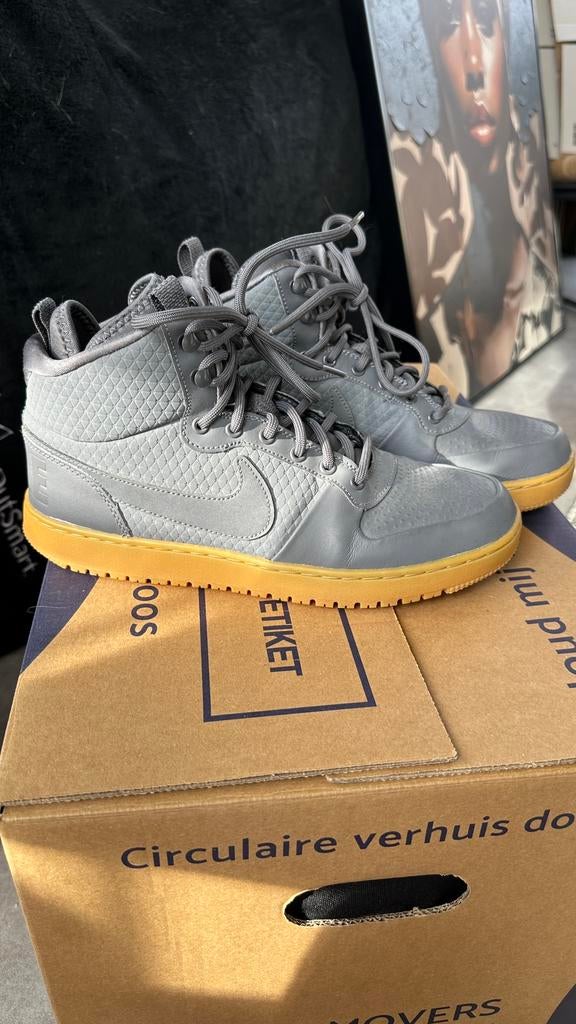 Nike Court Borough Mid Winter, Overige kleuren, Verzenden, Sneakers of Gympen, Zo goed als nieuw