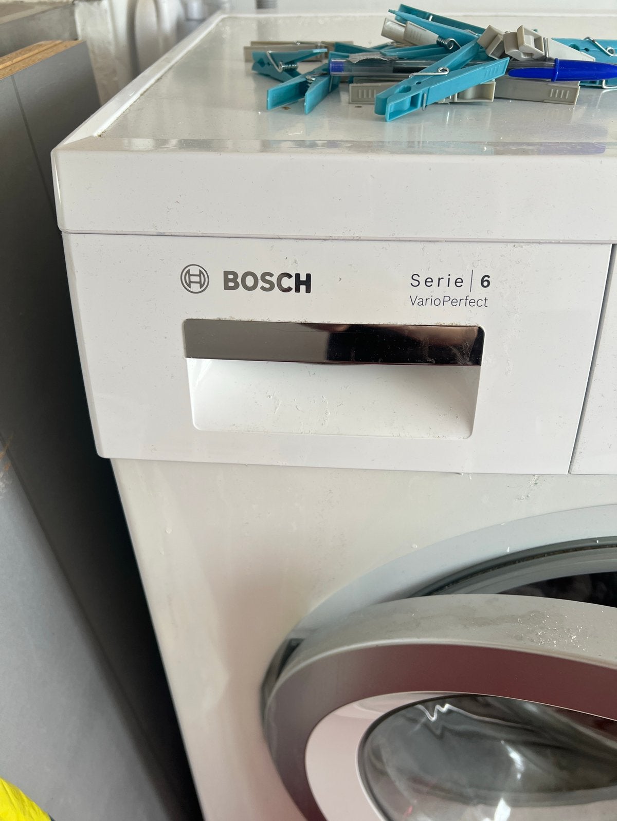 Bosch wasmachine serie 6, Witgoed en Apparatuur, Wasmachines, Ophalen, Zo goed als nieuw, 85 tot 90 cm, 1200 tot 1600 toeren
