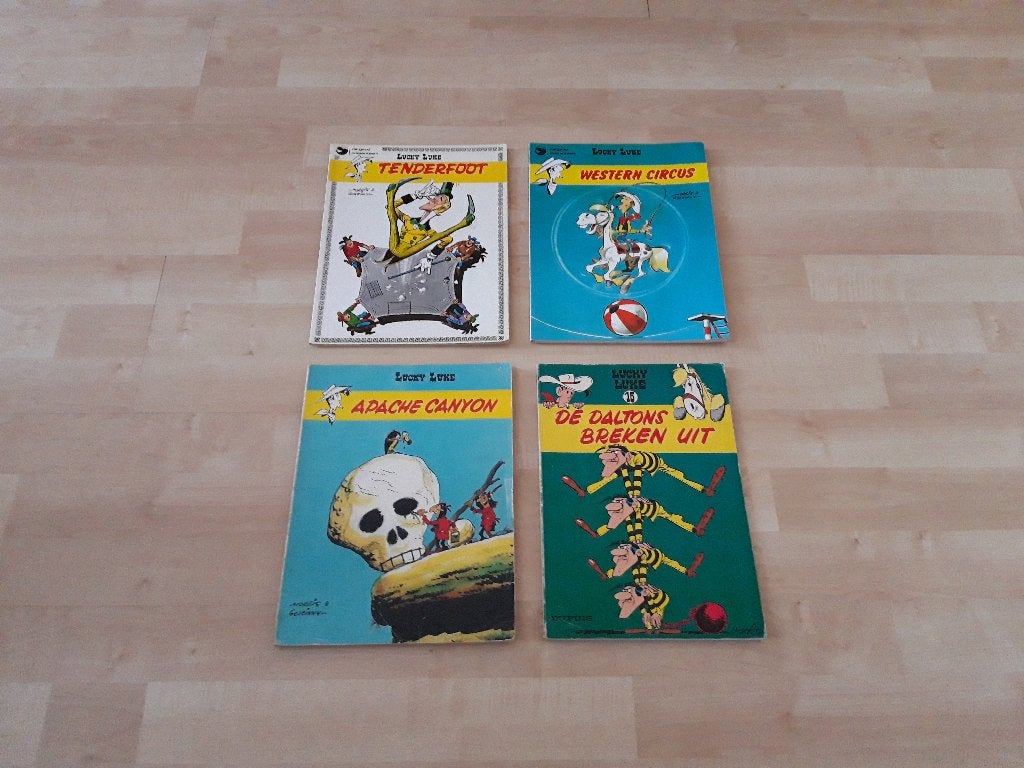 Diverse Lucky Luke stripboeken, Boeken, Stripboeken, Meerdere stripboeken, Ophalen of Verzenden, Gelezen