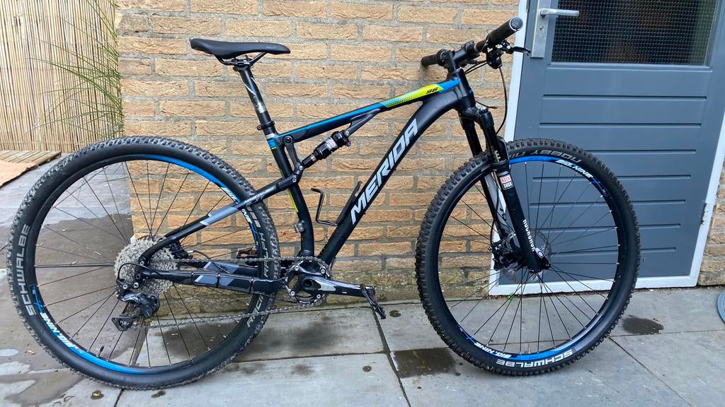MTB Merida Ninety-Six XT 2017 1x11 speed - 47 cm frame, Fietsen en Brommers, Fietsen | Mountainbikes en ATB, Ophalen, Gebruikt