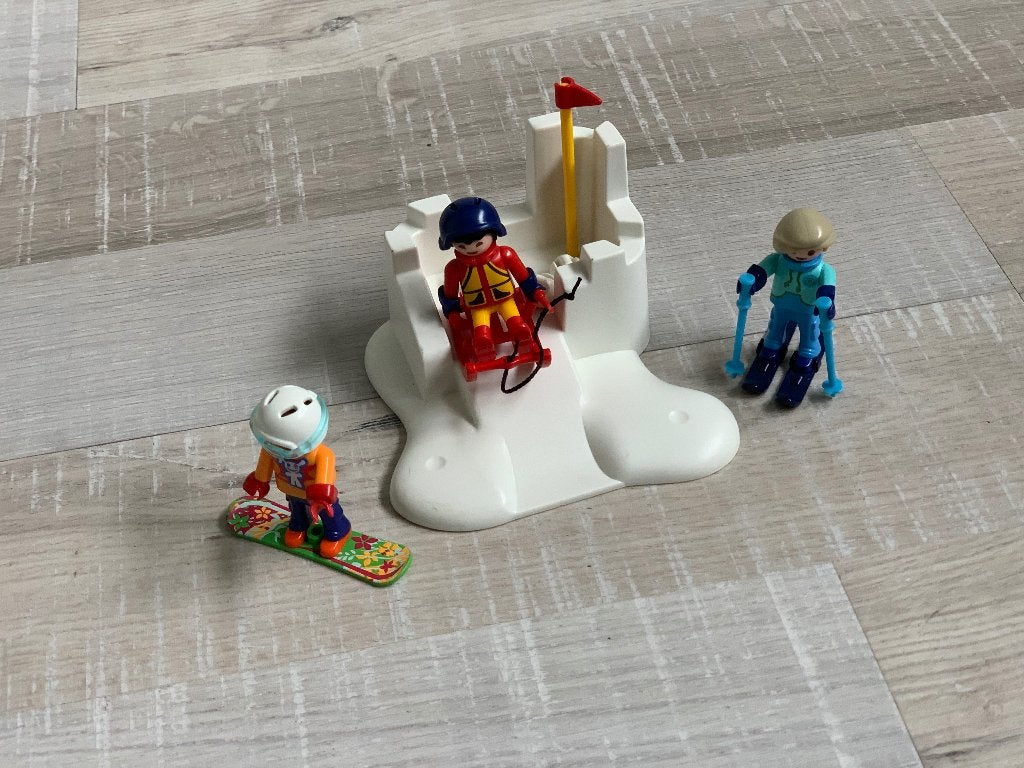 Playmobil  sneeuwballengevecht, Gebruikt, Complete set, Overige typen, Family fun