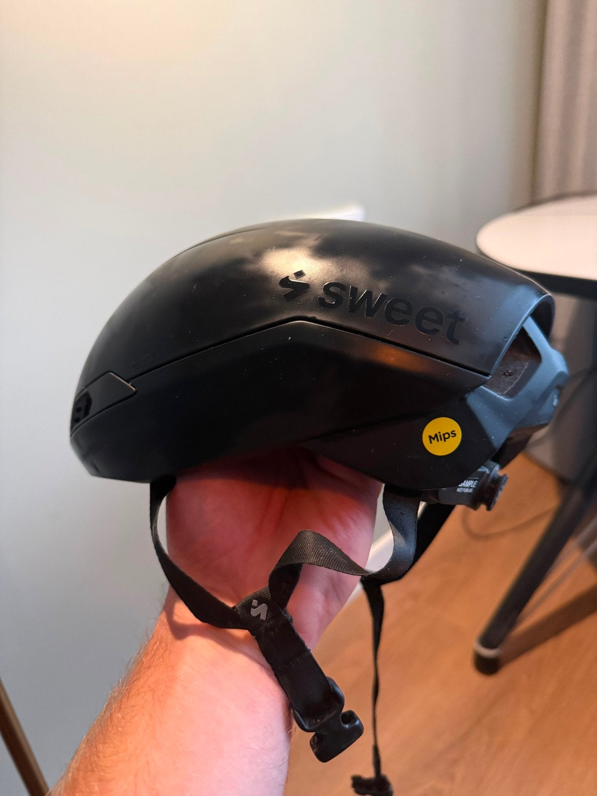 Sweet Protection Tucker M/L Zwart Fietshelm, Fietsen en Brommers, Fietsaccessoires | Fietshelmen, Ophalen of Verzenden, Zo goed als nieuw