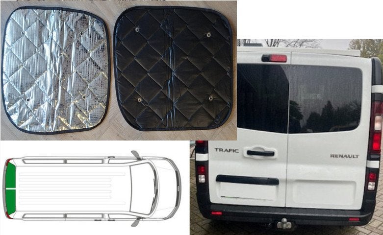 Raamisolatie Renault Trafic/Vivaro Vanaf 2015 Black line, Buurserstraat 15 A, 7481 EG,Haaksbergen, Ophalen of Verzenden, Info@123CamperOnderdelen.nl