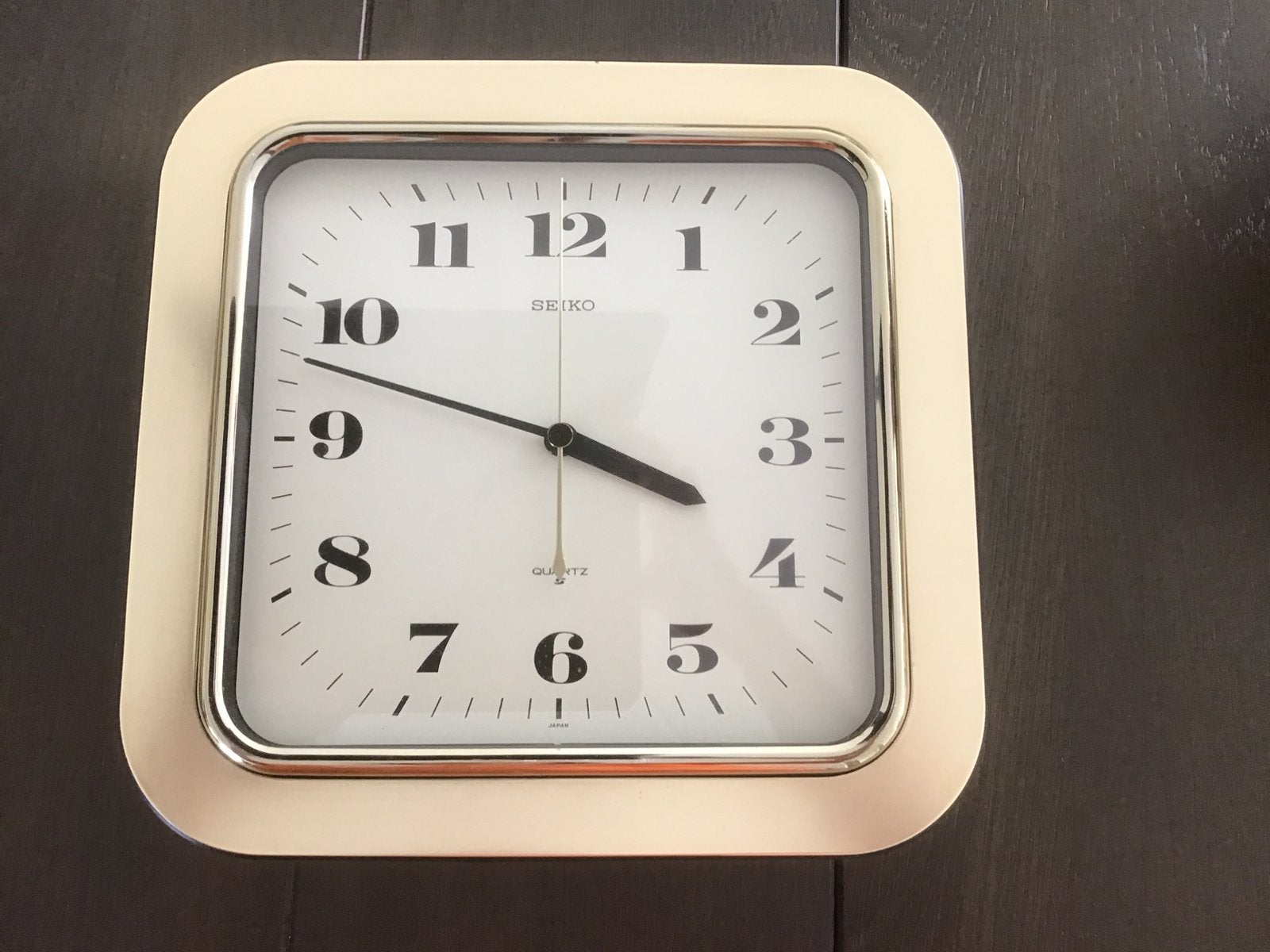 Seiko-Quartz wandklok., Ophalen of Verzenden, Gebruikt