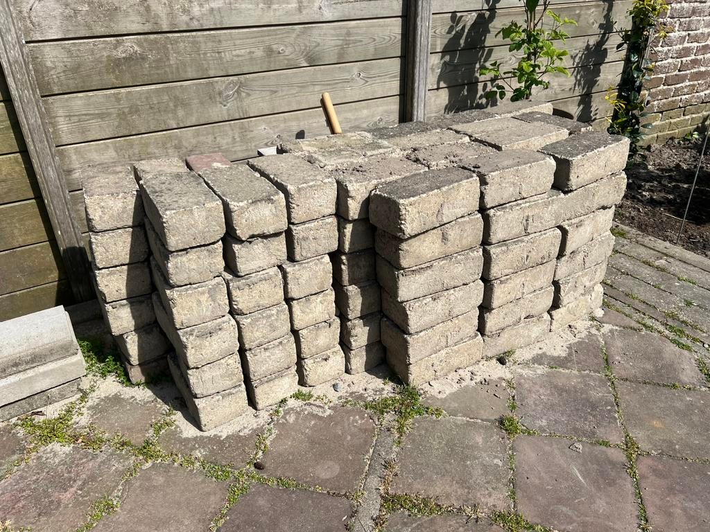 Paving bricks, Ophalen, Gebruikt, Overige typen, Minder dan 5 m²